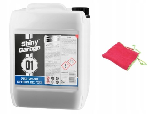 Shiny Garage Pre Wash Concetrate mycie wstępne 5L Shiny Garage Pre Wash Concetrate mycie wstępne 5L