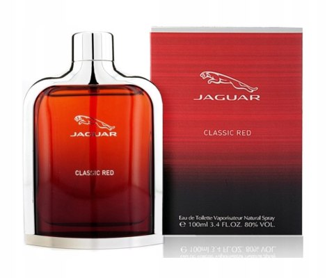 Jaguar For Men Classic Red EDT M 100ml folia