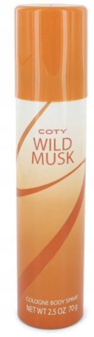 Coty Wild Musk Cologne Body Spray dezodorant W 75m