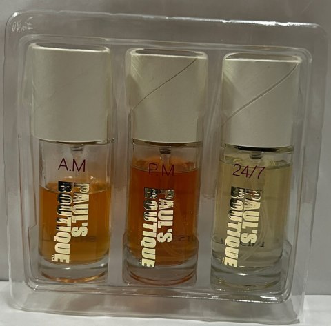 Paul's Boutique zestaw A.M. P.M. 24/7 EDT W 3x10ml