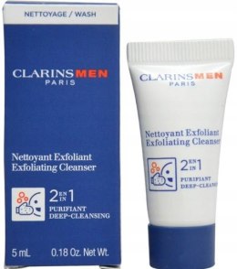 Clarins Men Exfoliating Cleanser 2in1 peeling 5ml