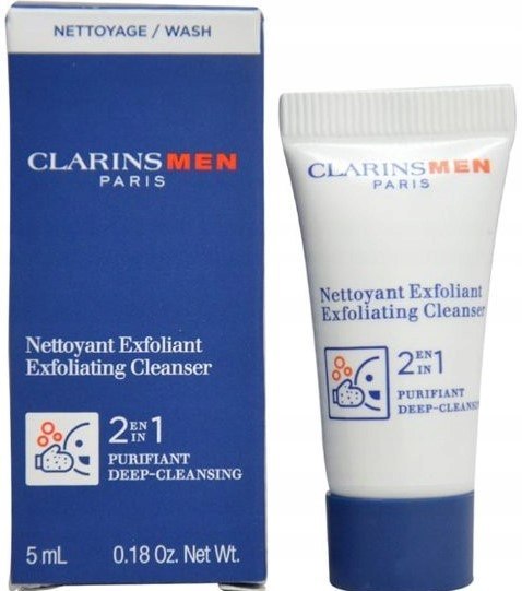 Clarins Men Exfoliating Cleanser 2in1 peeling 5ml