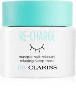 My Clarins Re-charge Relaxing Sleep Mask maseczka na noc 50ml