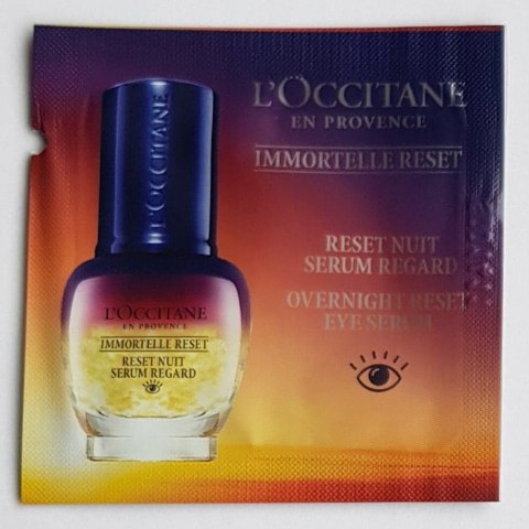 L'Occitane Immortelle Reset Eye Serum pod oczy na noc 1ml