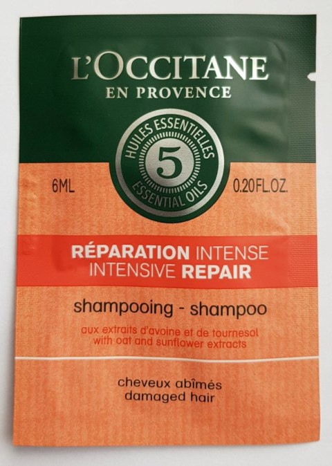 L'Occitane Intensive Repair szampon 6ml