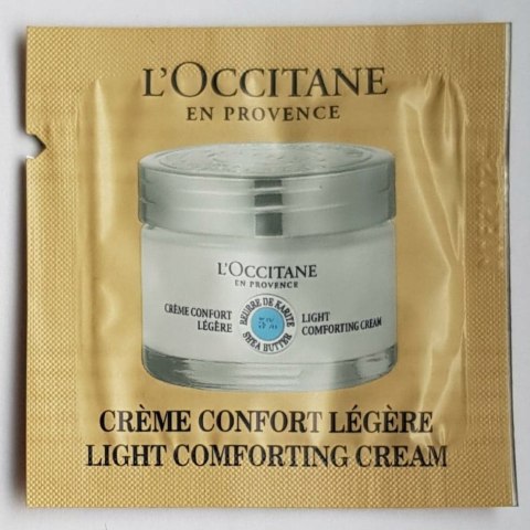 L'occitane Shea Butter Light Comforting Cream 5% krem 1,5ml L'occitane Shea Butter Light Comforting Cream 5% krem 1,5ml