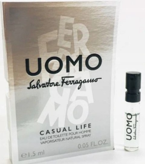 Próbka Salvatore Ferragamo Uomo Casual Life EDT M 1,5ml Próbka Salvatore Ferragamo Uomo Casual Life EDT M 1,5ml