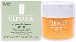 Clinique Superdefense SPF40 krem żel do twarzy all skin 50ml oryginał