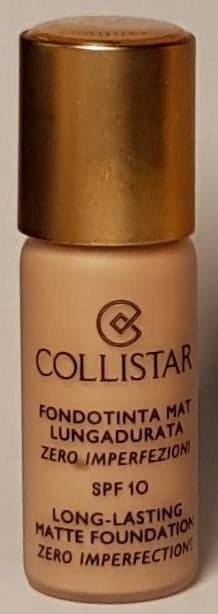 Collistar Long-Lasting Matte 1 SPF10 podkład 10ml Collistar Long-Lasting Matte 1 SPF10 podkład 10ml