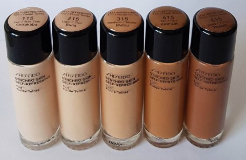 Shiseido Synchro Skin Self-Refreshing Tint 215 podkład nawilżający 10ml Shiseido Synchro Skin Self-Refreshing Tint 215 podkład nawilżający 10ml