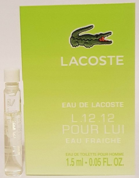 Próbka Lacoste L.12.12 Eau Fraiche EDT M 1,5ml Próbka Lacoste L.12.12 Eau Fraiche EDT M 1,5ml