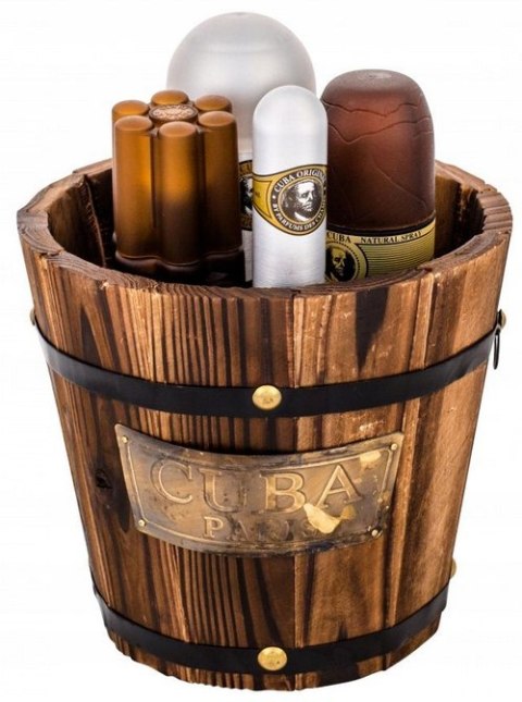 Cuba Gold EDT + A/S + Deo 4-cz. męski zestaw M Cuba Gold EDT + A/S + Deo 4-cz. męski zestaw M