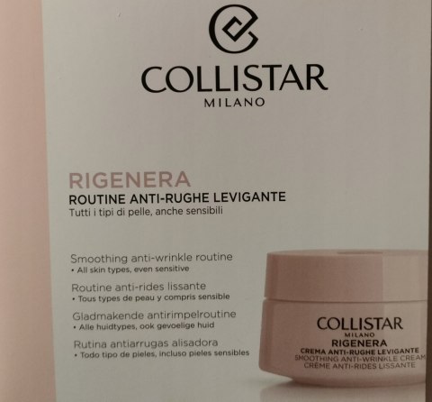 Collistar Rigenera Routine zestaw próbek do twarzy Collistar Rigenera Routine zestaw próbek do twarzy