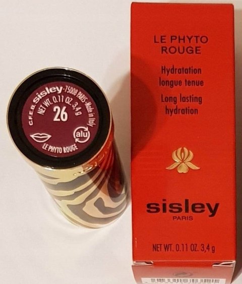 Sisley Le Phyto Rouge 26 szminka 3,4g oryginał