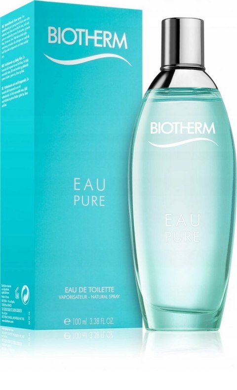 Biotherm Eau Pure EDT W 100ml folia Biotherm Eau Pure EDT W 100ml folia