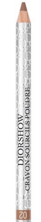 Dior Diorshow W/P Powder Eyebrow Pencil 02 wodoodporna kredka do brwi 1,19g Dior Diorshow W/P Powder Eyebrow Pencil 02 wodoodporna kredka do brwi 1,19g