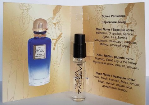 Próbka Slava Zaitsev Soiree Parisienne EDP U 1,5ml Próbka Slava Zaitsev Soiree Parisienne EDP U 1,5ml