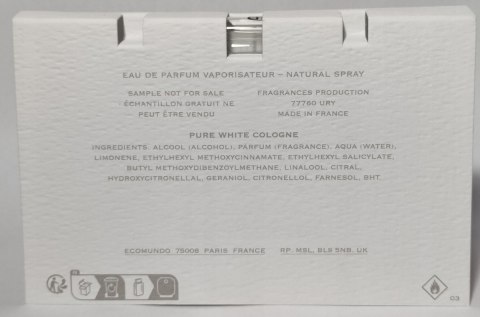 Próbka CREED Pure White Cologne EDP U 2ml Próbka CREED Pure White Cologne EDP U 2ml