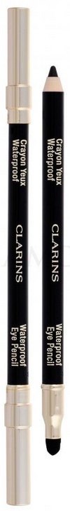 Clarins Waterproof Eye Pencil 01 kredka do oczu 1,2g