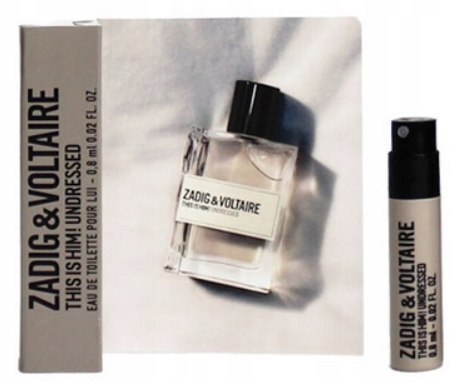 Próbka Zadig & Voltaire This is Him! Undressed EDT M 0,8ml Próbka Zadig & Voltaire This is Him! Undressed EDT M 0,8ml