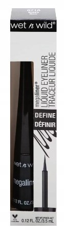 Wet n Wild Mega Liner eyeliner w płynie black noir 3,5ml oryginał