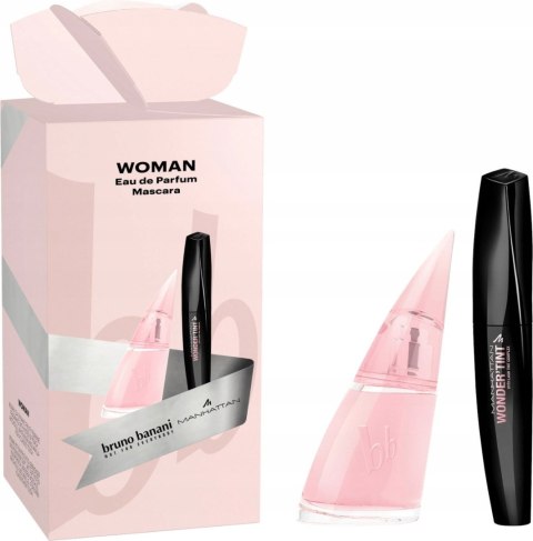 Bruno Banani Woman EDP 30ml + Manhattan Wonder'Tint Mascara zestaw