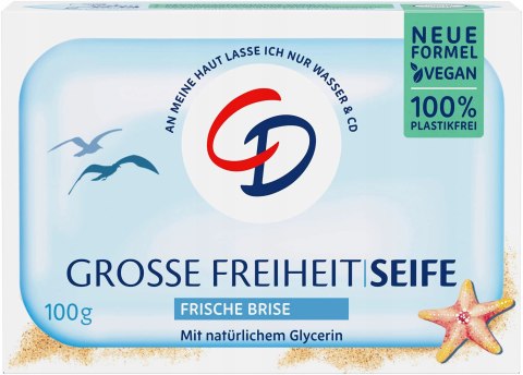 CD Grosse Freiheit Seife Frische Brise mydło z gliceryną 100g