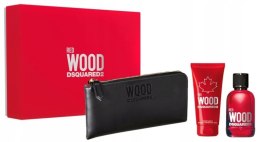 Dsquared2 Red Wood 3- częściowy zestaw damski