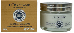 L'Occitane Shea Ultra Rich Comforting Face Cream 25% do twarzy 50ml orygina