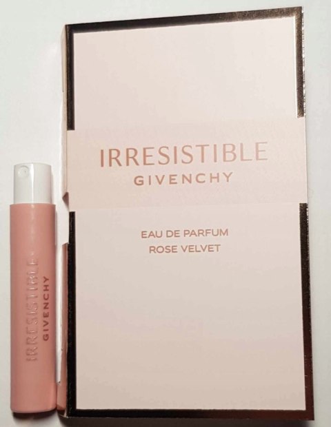Próbka Givenchy Irresistible Rose Velvet EDP W 1ml Próbka Givenchy Irresistible Rose Velvet EDP W 1ml