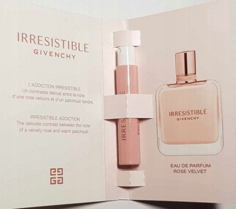 Próbka Givenchy Irresistible Rose Velvet EDP W 1ml Próbka Givenchy Irresistible Rose Velvet EDP W 1ml