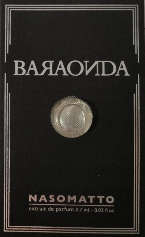 Próbka Nasomatto Baraonda ekstrakt perfum U 0,7ml Próbka Nasomatto Baraonda ekstrakt perfum U 0,7ml