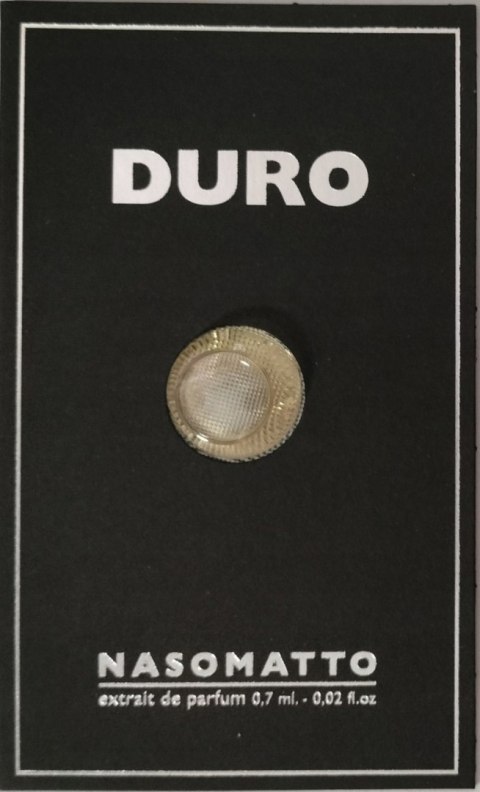 Próbka Nasomatto Duro ekstrakt perfum M 0,7ml Próbka Nasomatto Duro ekstrakt perfum M 0,7ml