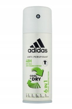 Adidas Cool & Dry 6 in 1 dezodorant M 150ml