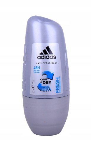 Adidas Fresh 48H Cool Dry antyperspirant roll-on M 50ml Adidas Fresh 48H Cool Dry antyperspirant roll-on M 50ml