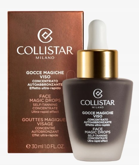 Collistar Magic Drops Face Self-Tanning samoopalacz do twarzy 30ml oryginał