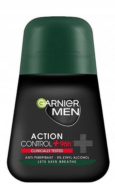 Garnier Men Action Control+ 96H antyperspirant roll-on M 50ml