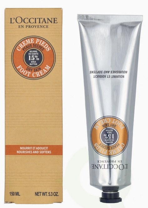 L'occitane Karite Foot Cream 15% Shea Butter Dry Skin do stóp 150ml