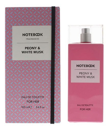 Notebook Peony & White Musk for Her EDT W 100ml folia