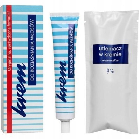 Ola Cosmetics krem do rozjaśniania włosów 50g + 60g Ola Cosmetics krem do rozjaśniania włosów 50g + 60g