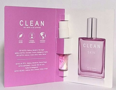 Próbka Clean Skin EDT W 1,5ml Próbka Clean Skin EDT W 1,5ml