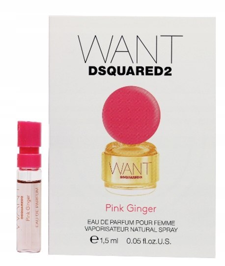 Próbka Dsquared2 Want Pink Ginger EDP W 1,5ml