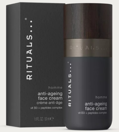 Rituals Homme Anti-Ageing Face Cream Vit.B3 krem 50ml oryginał