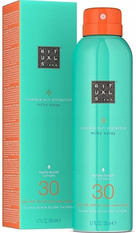 Rituals Invisible Sun Protection Milky Spray SPF30 mleczko 200ml oryginał