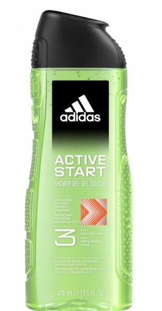 Adidas Active Start żel pod prysznic M 400ml