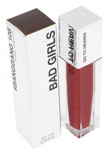 Bad Girls Go To Heaven Matte Liquid 108 szminka w płynie 7ml oryginał Bad Girls Go To Heaven Matte Liquid 108 szminka w płynie 7ml oryginał