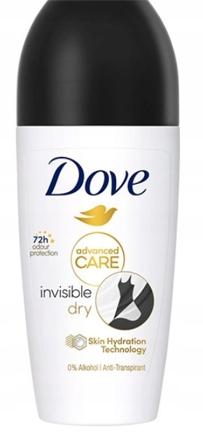 Dove Advanced Care Invisible Dry Roll-on antyperspirant w kulce W 50ml