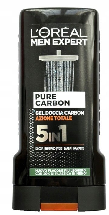 L'Oreal Men Expert Pure Carbon 5in1 żel pod prysznic M 300ml