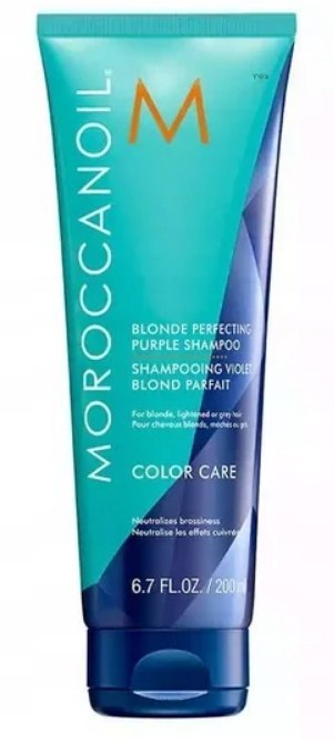 Moroccanoil Blonde Perfecting Purple Shampoo fioletowy szampon 200ml