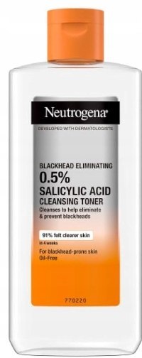 Neutrogena Blackhead Eliminating 0.5% Salicylic Acid Cleansing tonik 200ml